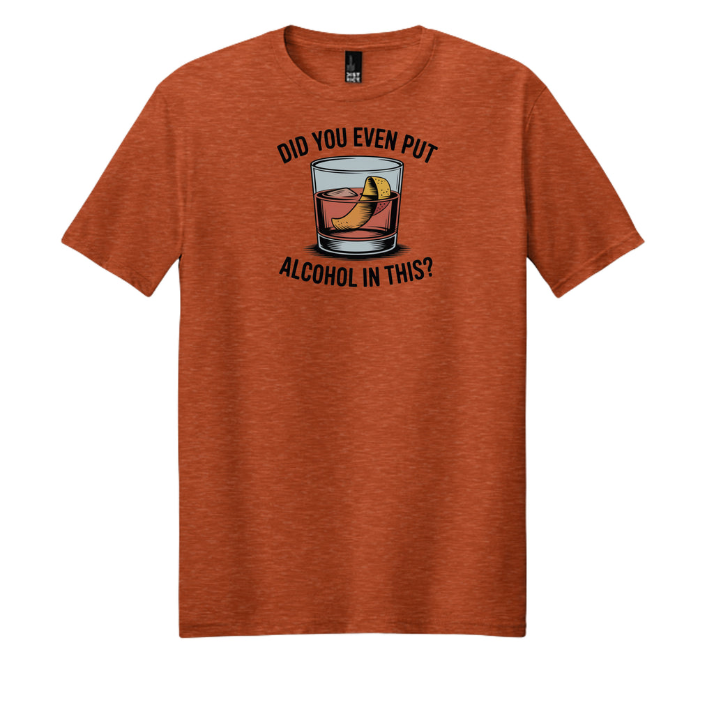 Deep Orange Heather - DM108 - FRONT