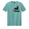 Heathered Eucalyptus Blue - DM108 - FRONT
