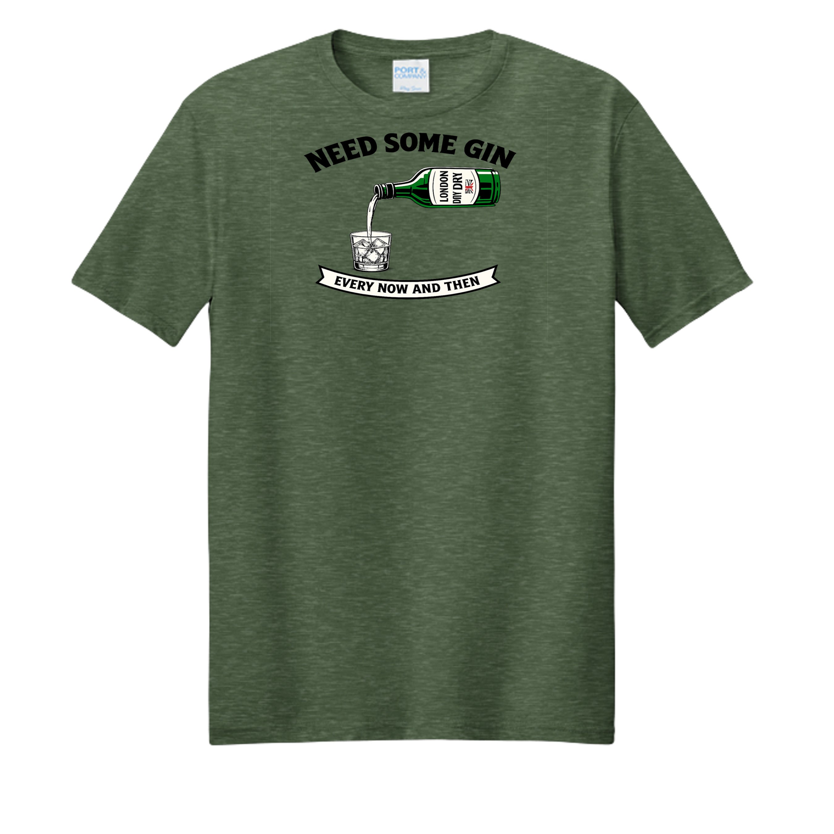 Forest Green Heather - PC455 - FRONT